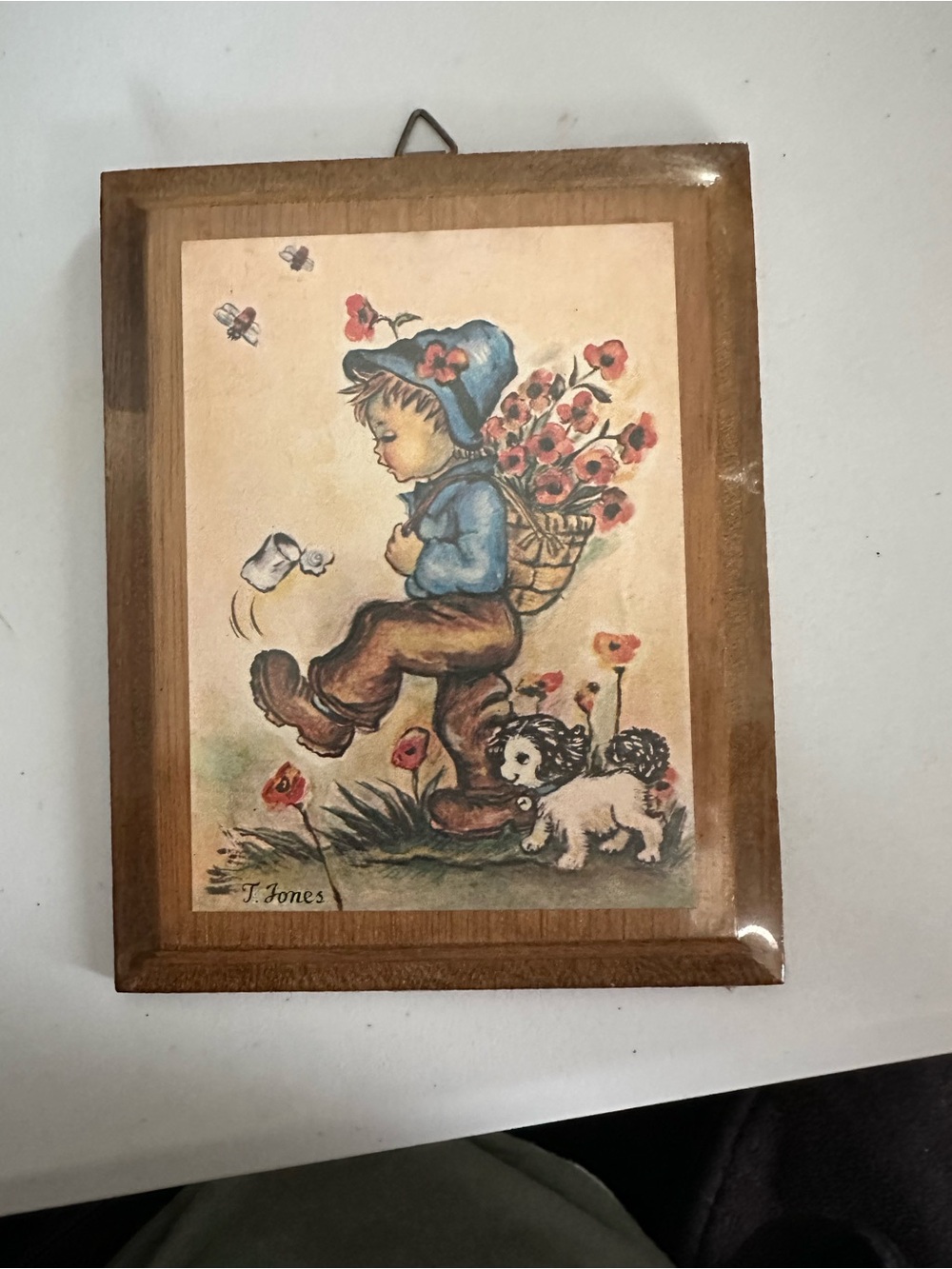 Vintage Hummel Art by T. Jones